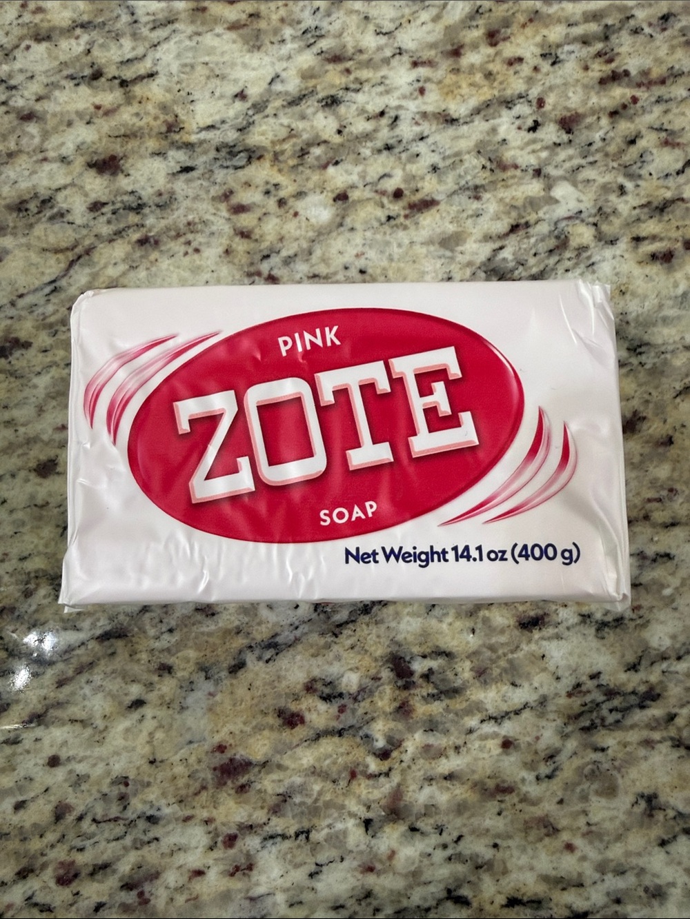 Zote Pink Laundry Soap Bar 14.1 oz 400g Delicate Fabric Stain Remover Whitening